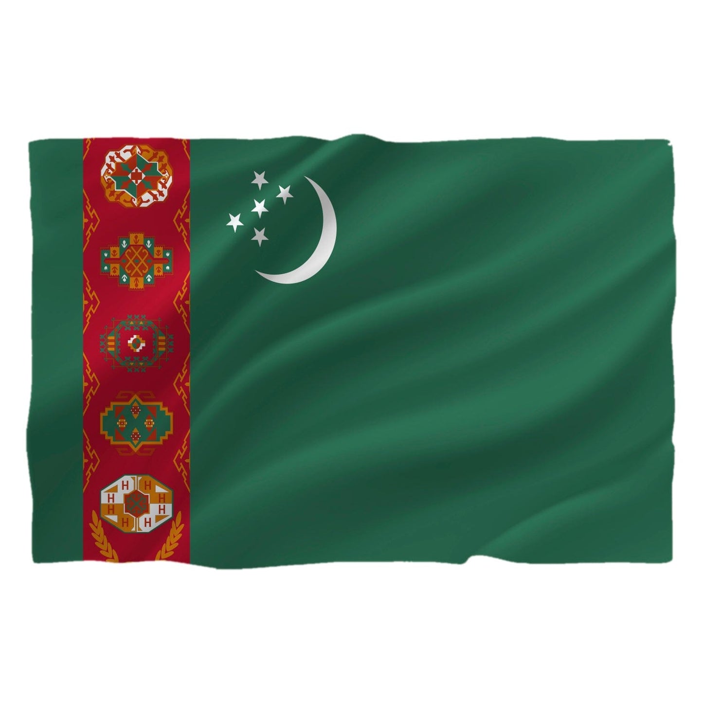 Drapel Turkmenistan PrintCenter.ro Shop