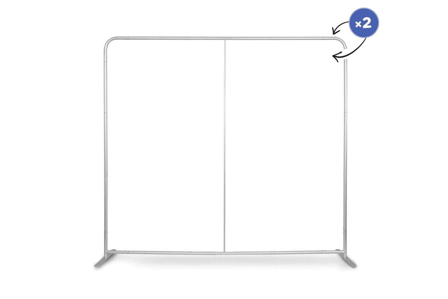 POP UP Textil Drept 2.0 m POP UP Textil Drept PrintCenterShop